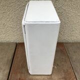 Former white metal pharmacy wardrobe vintage mirror