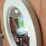 60s plastic mirror, 55 cm