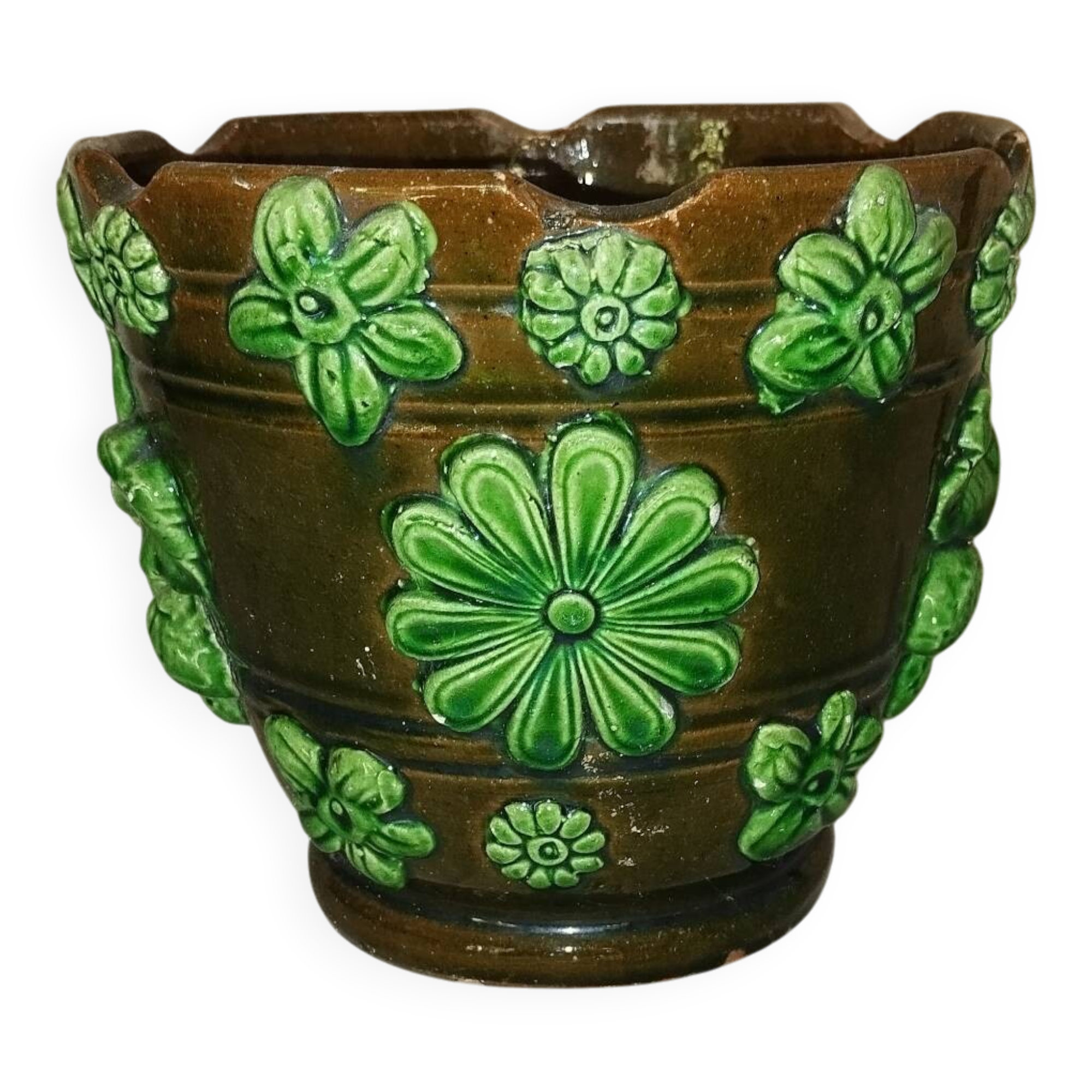 Force Lambège Bordeaux terracotta flowerpot