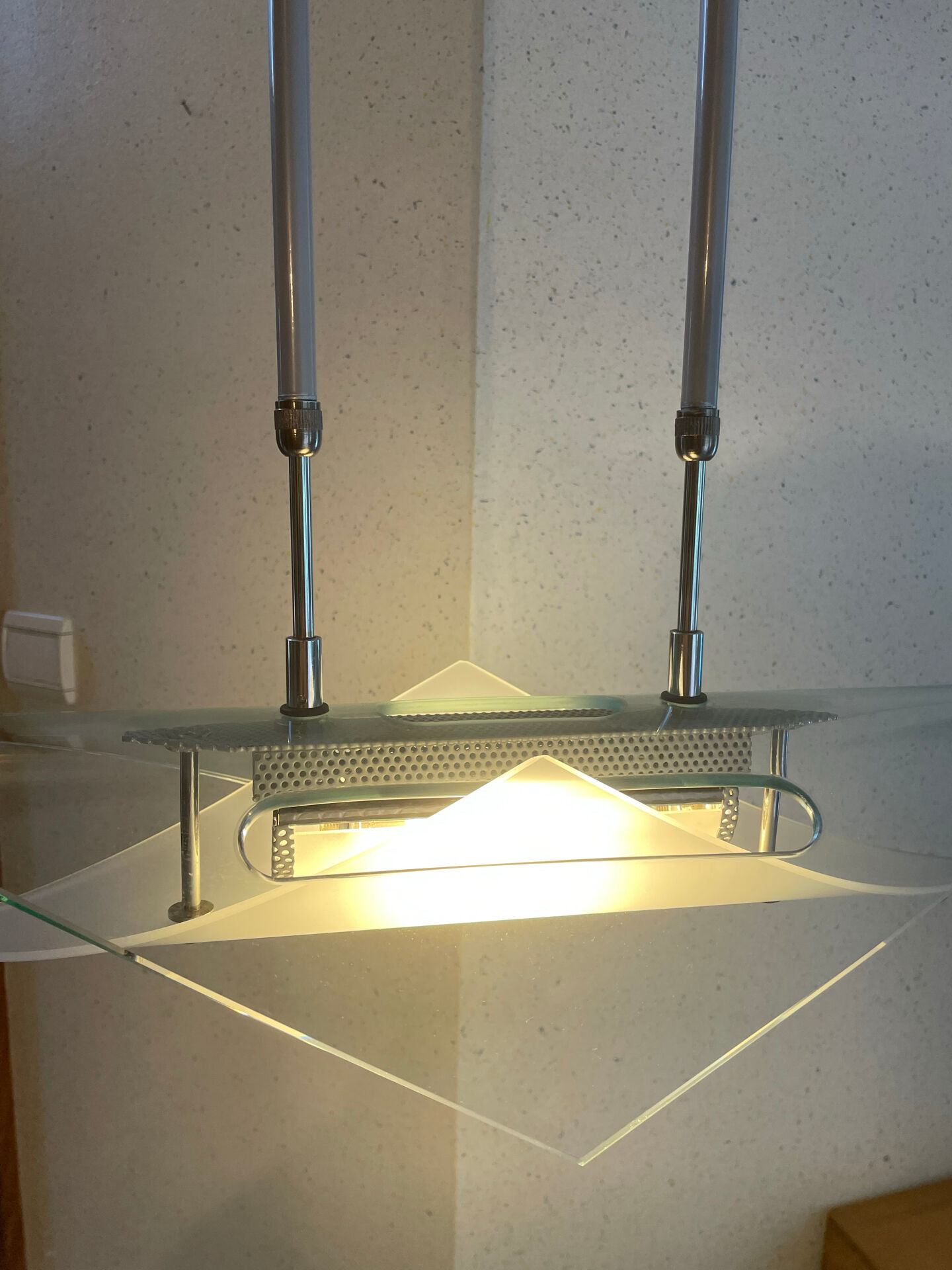 Suspension Sothis en verre de Murano