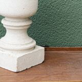 Stone baluster lamp base