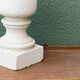 Stone baluster lamp base