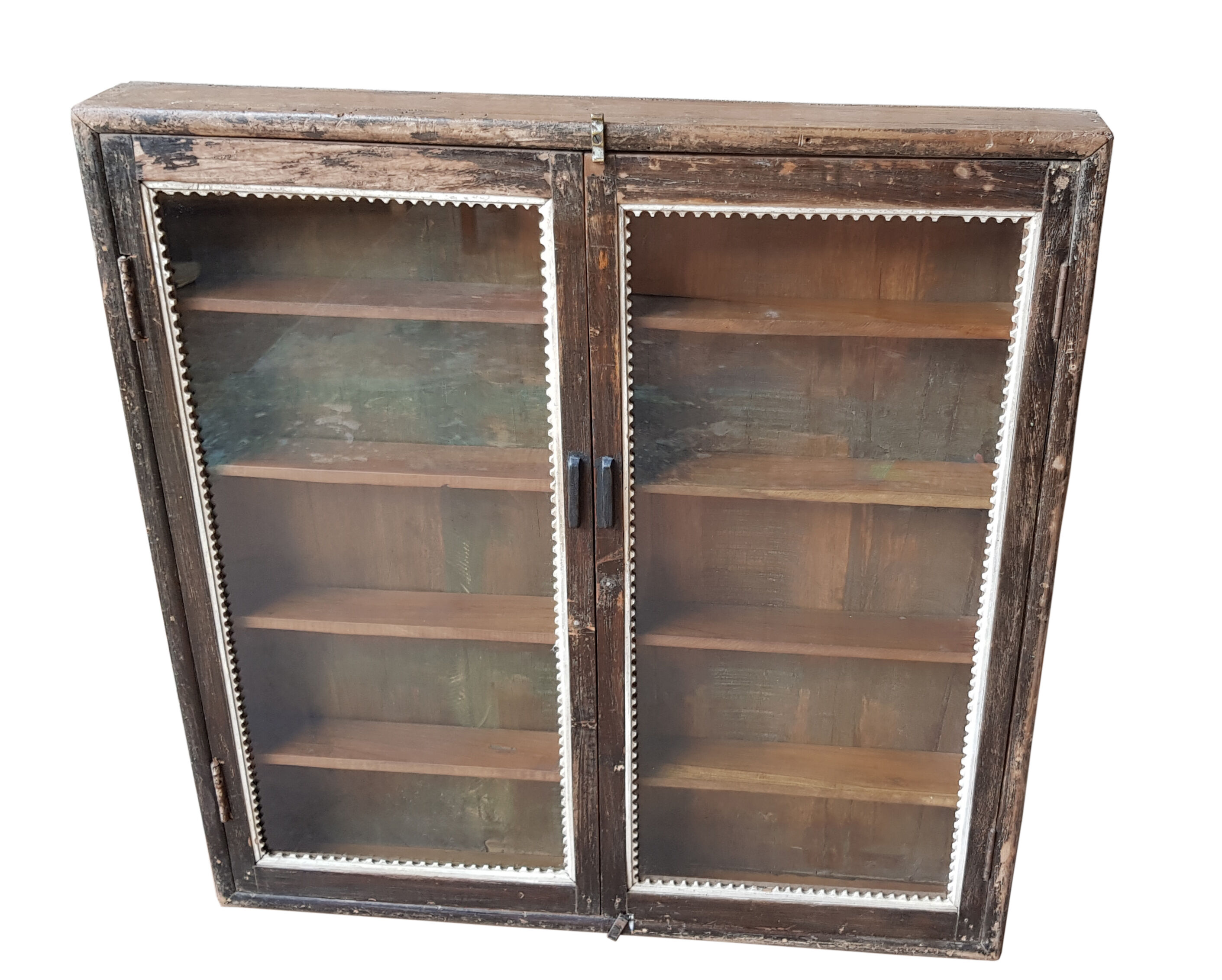 Showcase - Burmese teak wall shelf