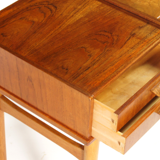 Danish vintage teak and oak desk