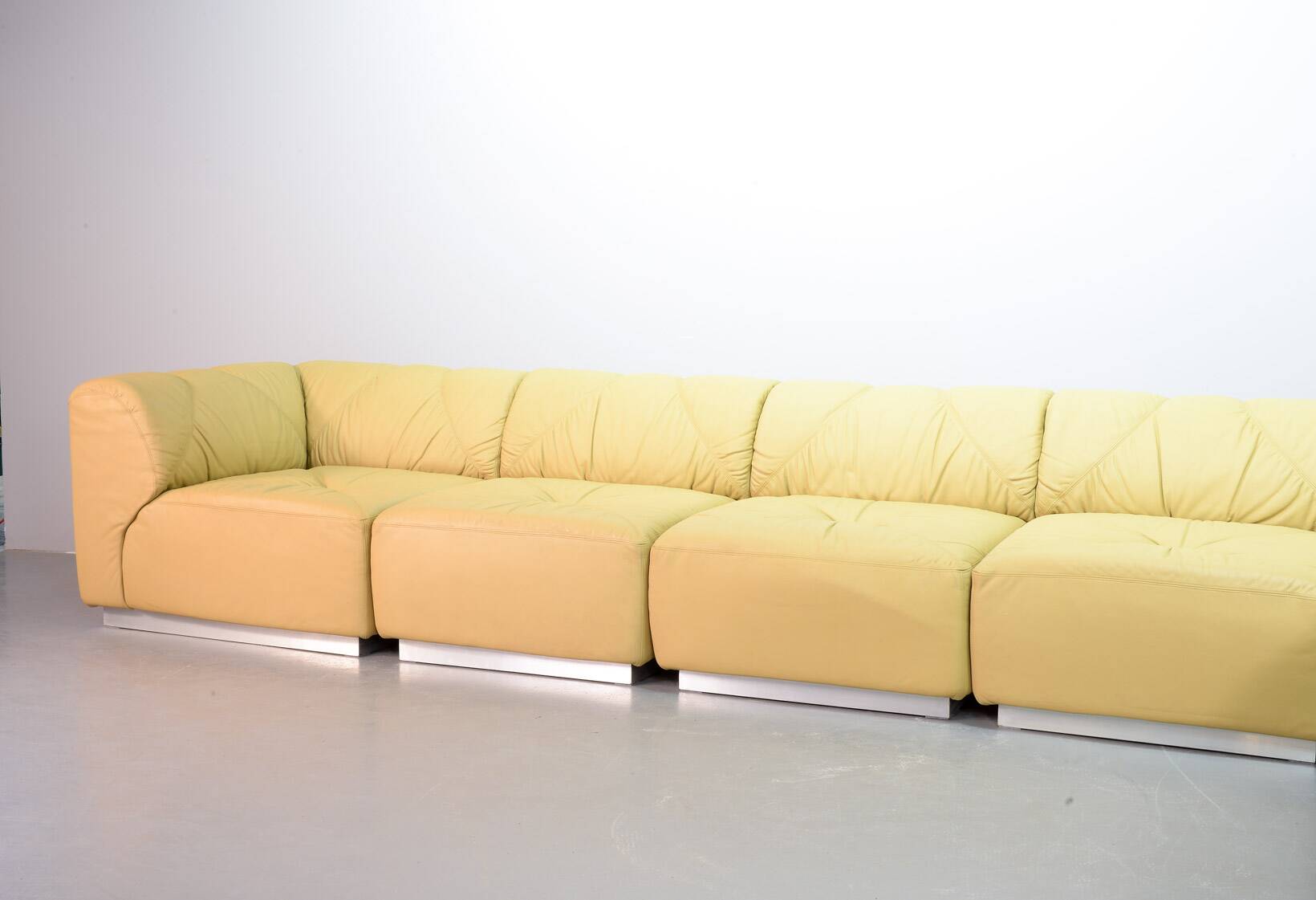 Distinctive Walter Knoll Modular Sofa 'Domaine' by Bernd Münzebrock, 1970s