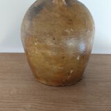 Pitcher in flamed glazed sandstone