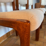 Suite de 4 chaises de style scandinave