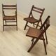 Set of three pine chairs, 1990s, Scandinavian design, manufacture: Denmark