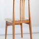 Light Bouclé Chair Mid-Century Modern, Design by M. Zielinski, Europe, 1960s