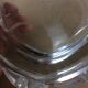Baccarat crystal ashtray model aladdin, heart shape