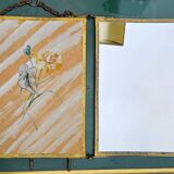 Art Nouveau Triptych Mirror Signed J. LEVAST