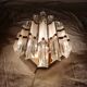 Glass wall sconce "Paolo Venini". 1970s