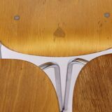 Set of 6 Egon Eiermann SE68 Stools – 1950s Mid Century Modern Beech Plywood