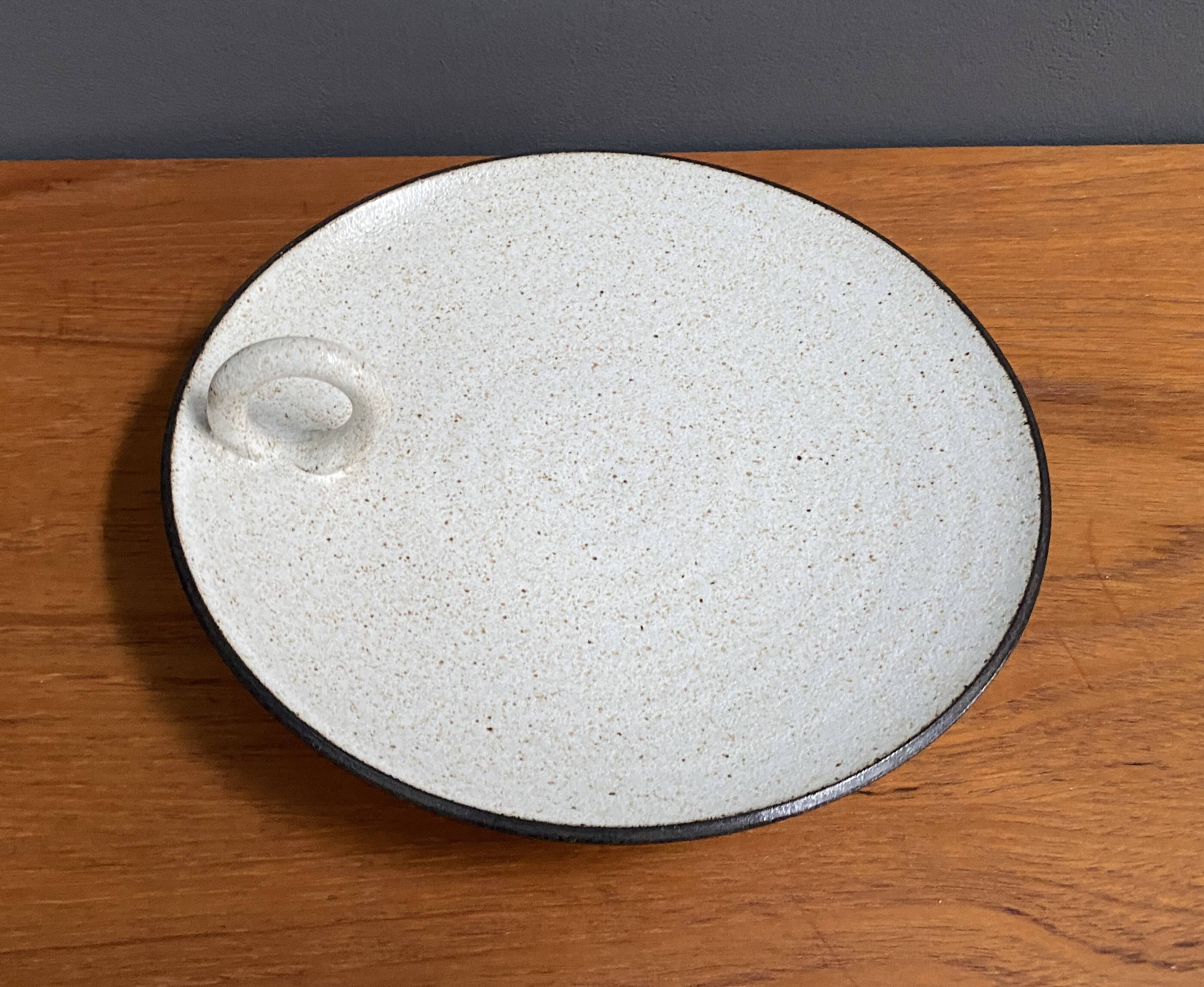 Ceramic serving tray by Zaalberg 1960s