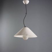 Vintage iGuzzini ceiling light in plastic, Italian design, 1970s.