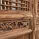 Antique Chinese wooden door, circa 1890
