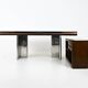 Italian desk designed by Hans Von Klier for Skipper, 1970s.