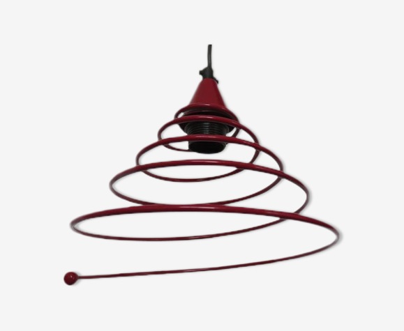 Suspension "spiral" red 80s era Memphis