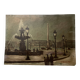 Oil 1950 Paris Night by Alberto Spadolini
