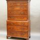 Rare George 111 Tallboy Chest Of Drawers