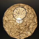 Braided twine lamppost