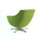 Fauteuil vert du milieu du siècle par Up Zavody, Tchécoslovaquie 1979