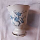 Lot 6 petits mazagrans porcelaine FD Chauvigny