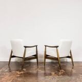 Pair of GFM 87 Armchairs Juliusz Kędziorek for Gościcińskie Furniture Fabryki, 1960s