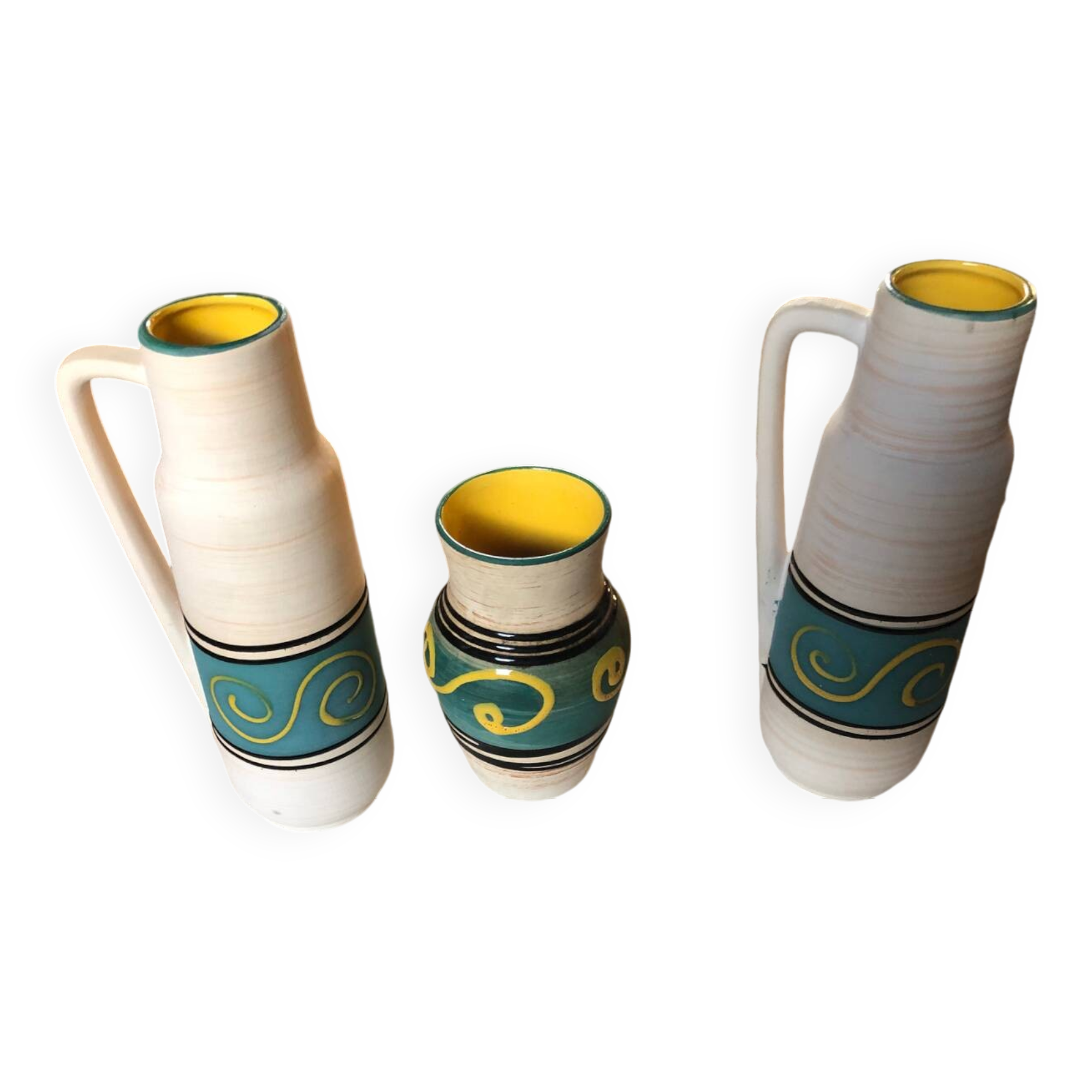 Set of 3 vintage vases