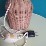 Lampe rotin