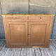 Old sideboard with 2 doors