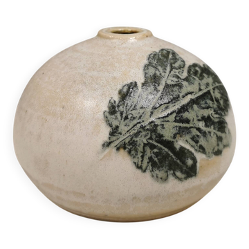 Miniature vase by Leif Holm, made in his own workshop in Errindlev 1970s