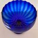 Cobalt blue fruit cup