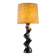 Sculptural wooden Typ 42 table lamp by Temde