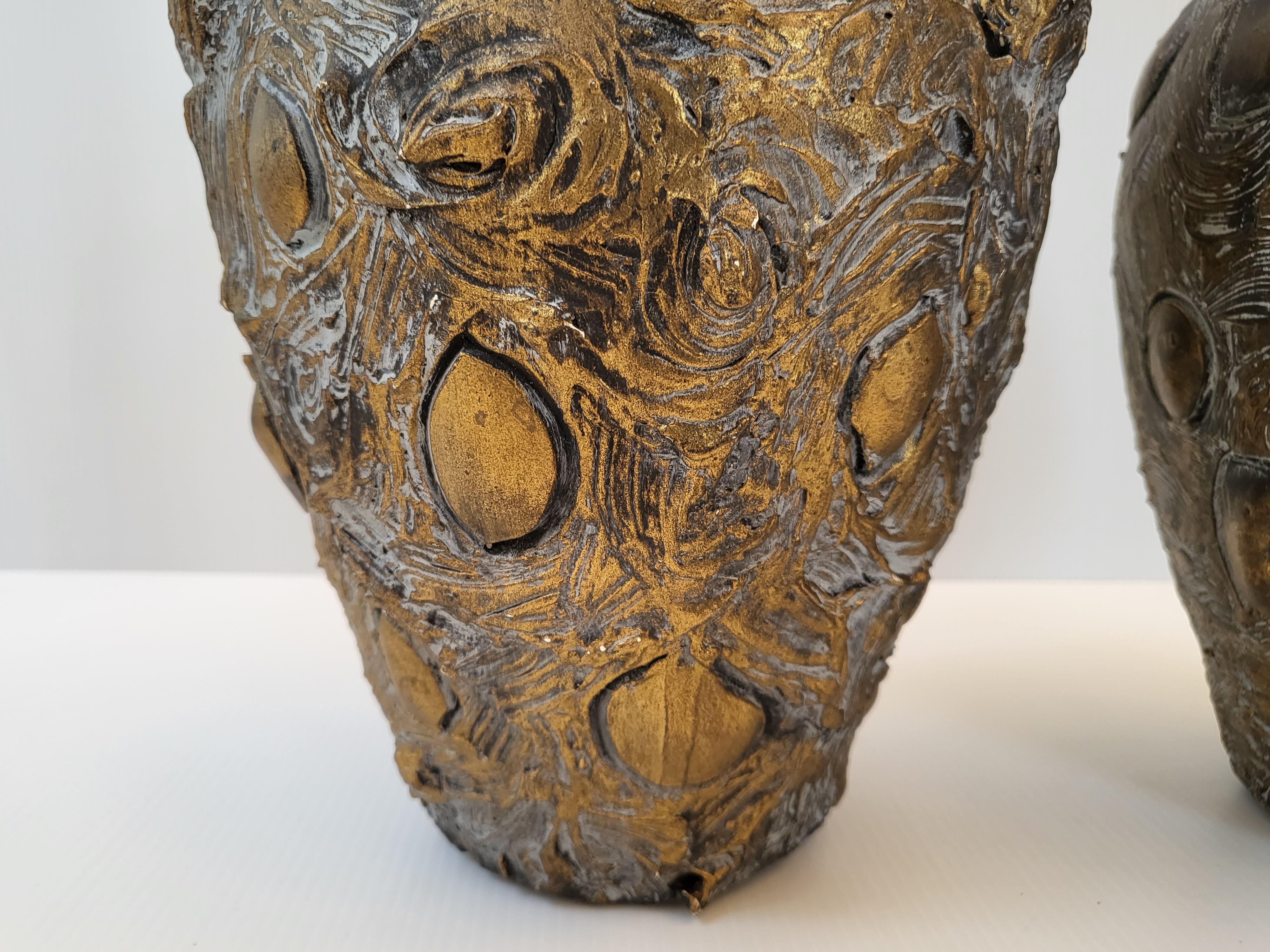 Pair of vintage Ceraverre vases 1960