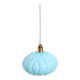 Lampe baladeuse vintage en opaline bleue