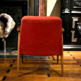 Authentic pair of 366 armchairs by Józef Chierowski, 1960