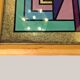 Vintage bistro table with painted top Bing, Cannes, 1990s