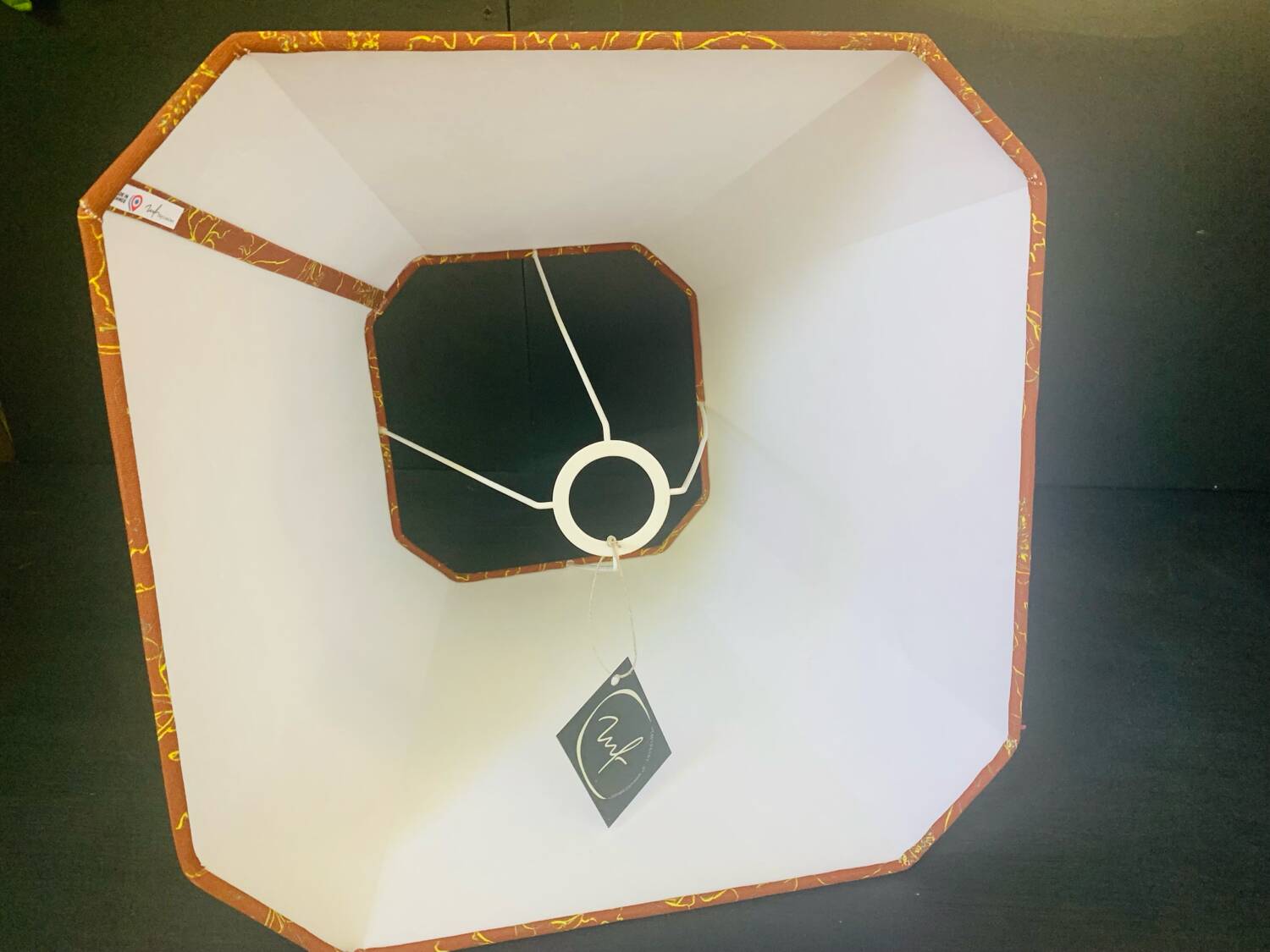 Panama brick lampshade