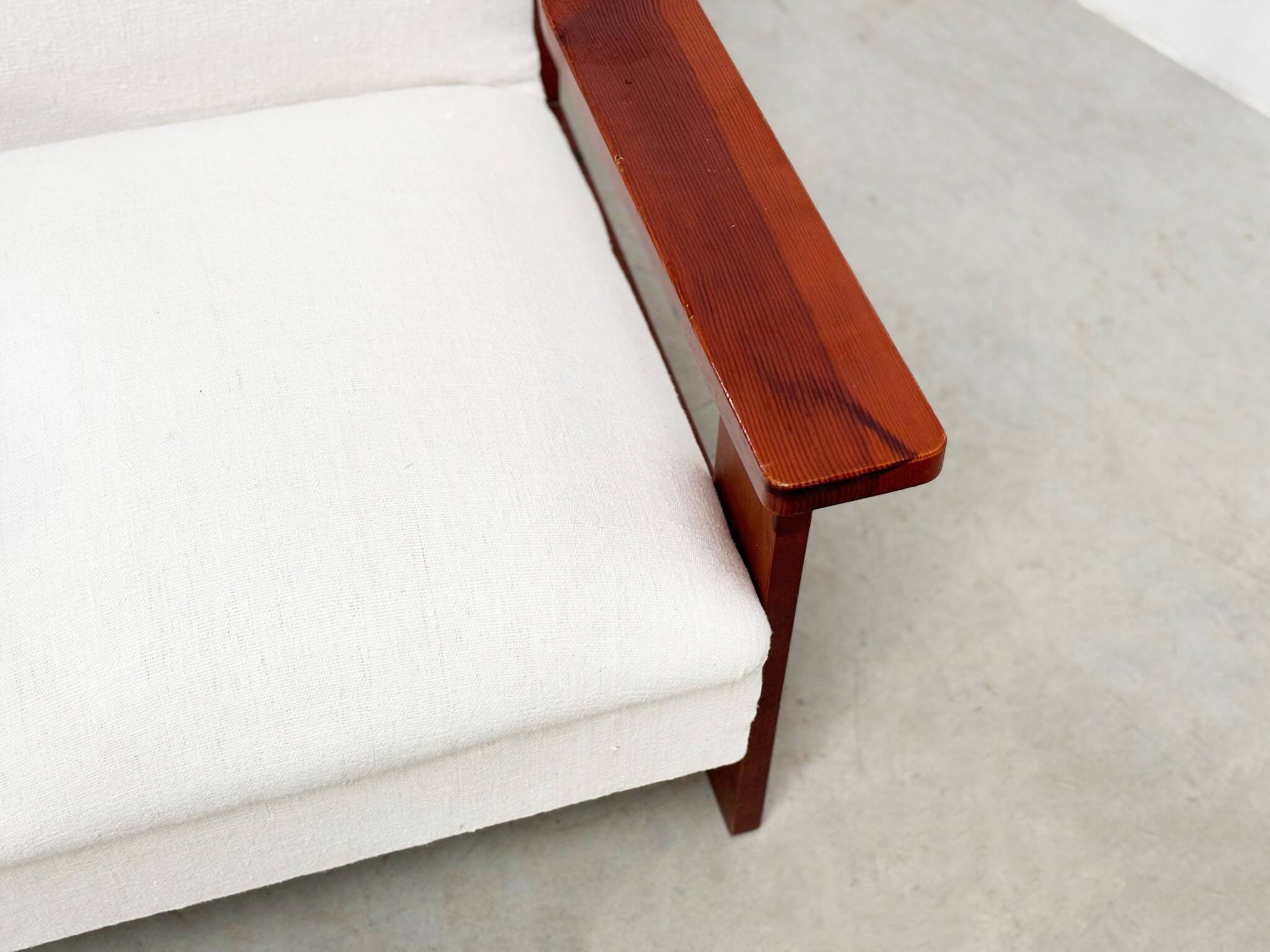 Ensemble de deux chaises longues brutalistes