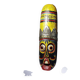 Large Balinese mask carved and hand-painted in wood, Indonesia, 1970s.