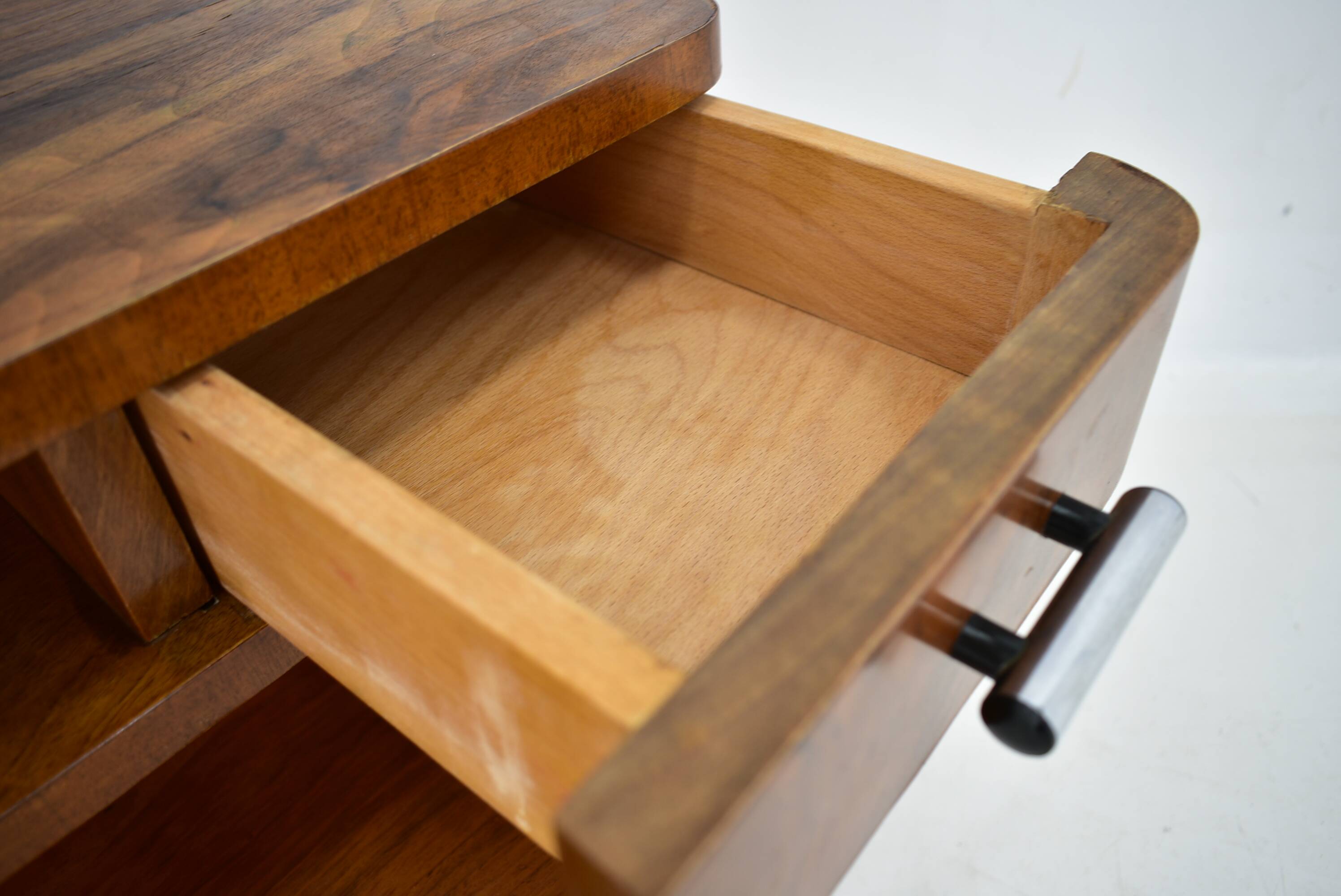 Chrome Bauhaus dressing table, 1930s