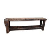 Ancien établi de menuisier