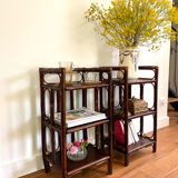 Rattan bedside table payroll