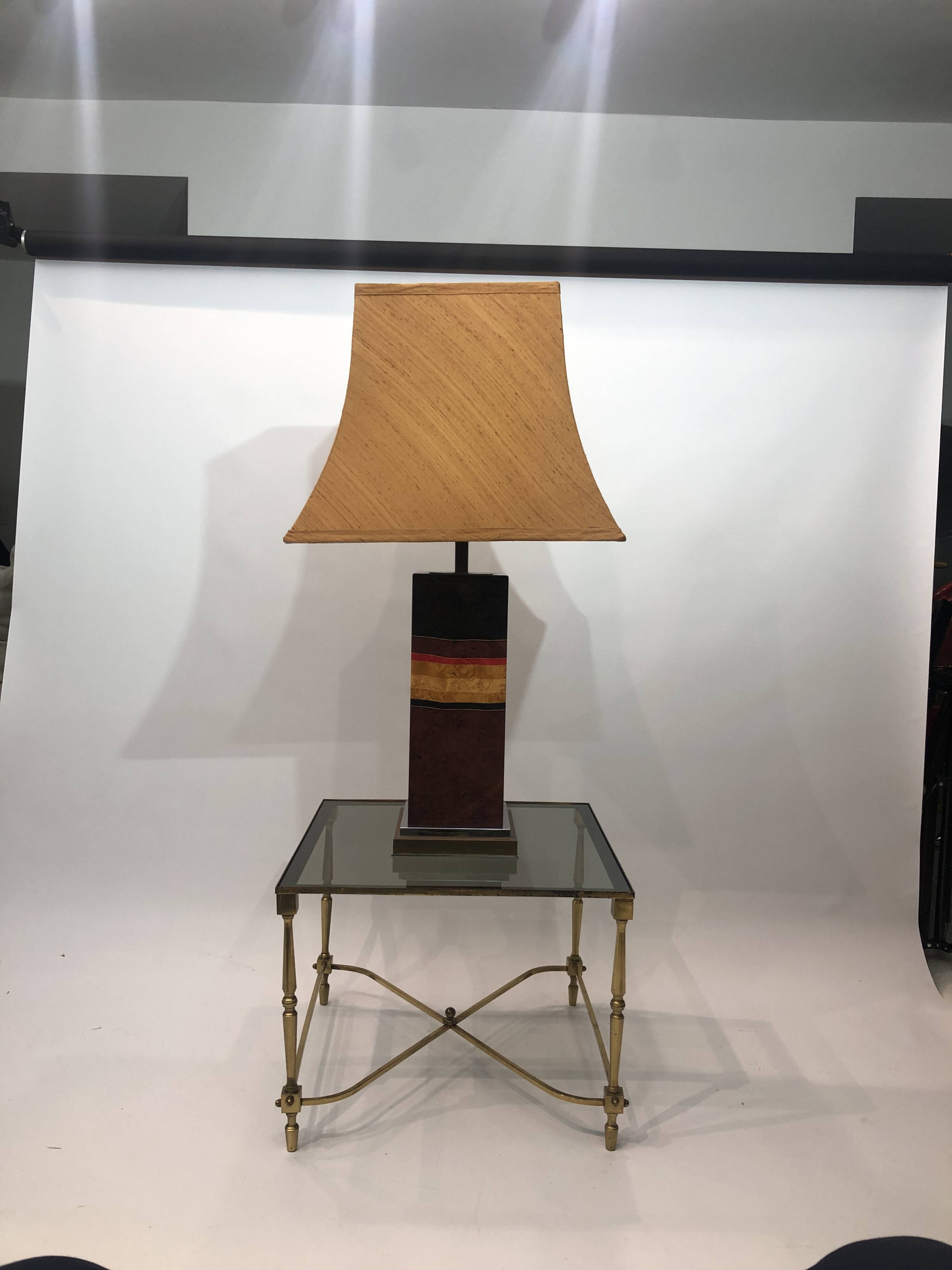 Jean-Claude Mahey Table Lamp 1970s French Hollywood Regency Midcentury