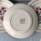 5 old Luneville Herblay flat plates