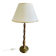 Vintage brass table lamp, circa 1940s - 1950s