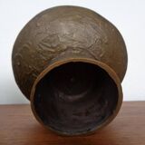 Brutalist Bronze Candleholders, 1960s, Set of 2