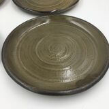 Set of 4 Ben-Ahin ceramic plates