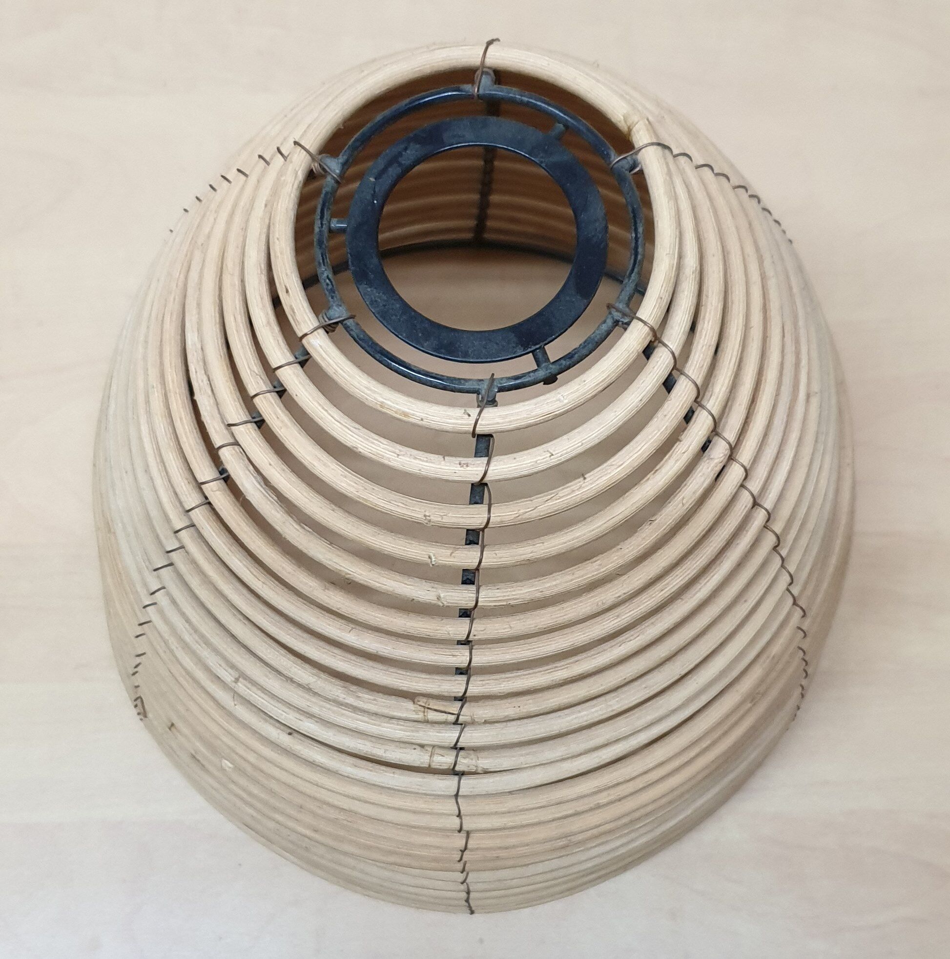 Natural rattan lampshade